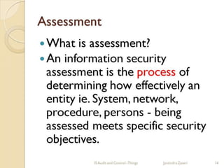 Need for IS Audit 