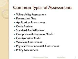 Need for IS Audit 