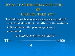 Total Behaviour Need for psychological knowledge & classroom interaction techniques | PDF