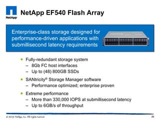 Need For Speed- Using Flash Storage to optimise performance and reduce ...