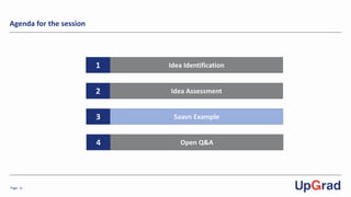 Page -6-
Agenda for the session
Idea Identification
Idea Assessment
Open Q&A
1
2
4
Saavn Example3
 