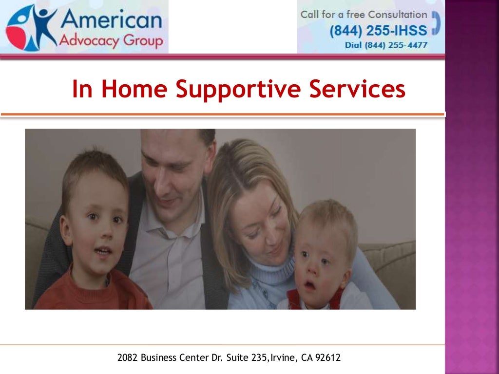 Need in home supportive services