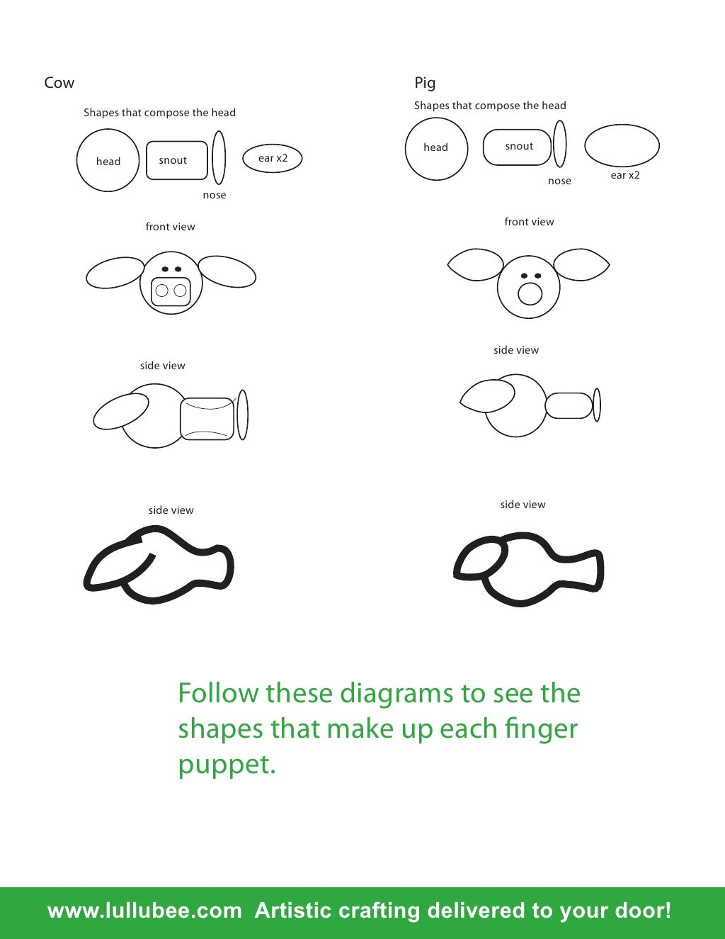 Needle Felted Finger Puppets Tutorial