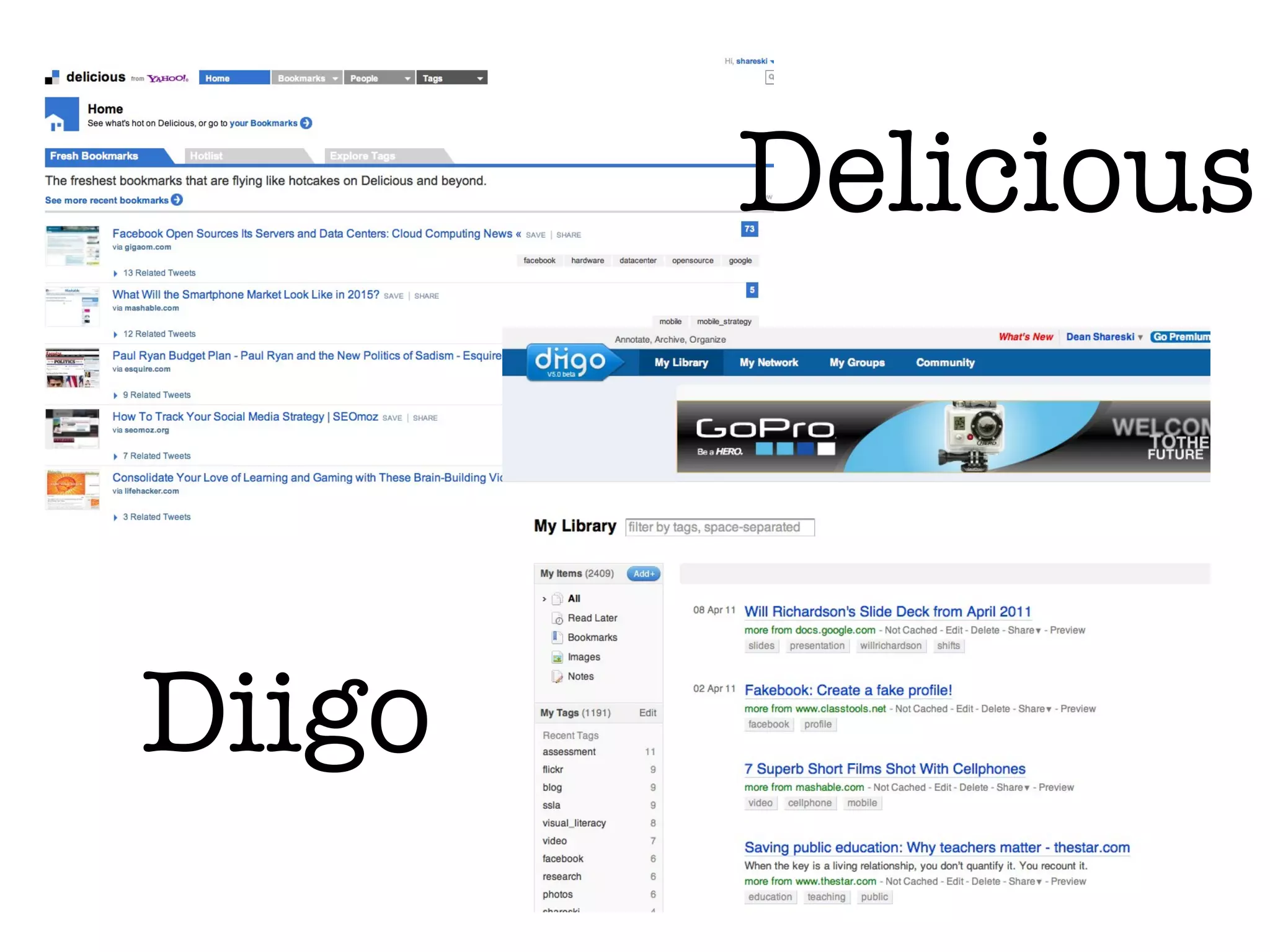 Delicious



Diigo
 