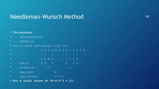 Comprehensive Guide to Needleman-Wunsch Algorithm for Sequence ...