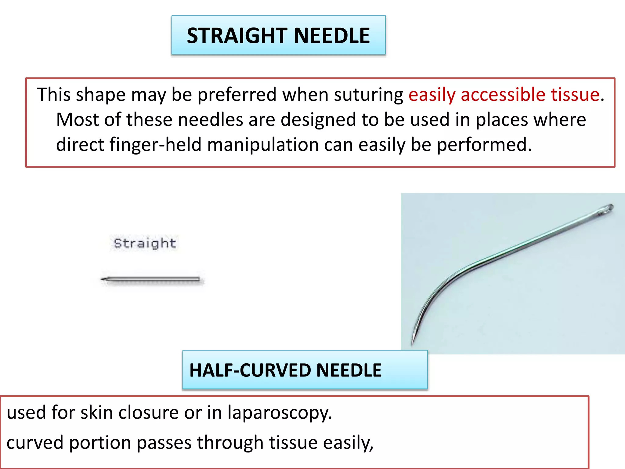 Surgical needles basics | PPTX
