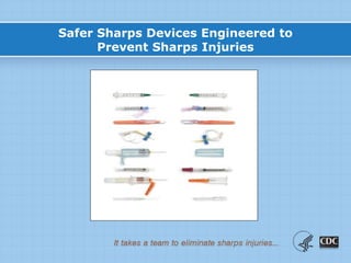 Safer Sharps Devices Engineered to
Prevent Sharps Injuries
 