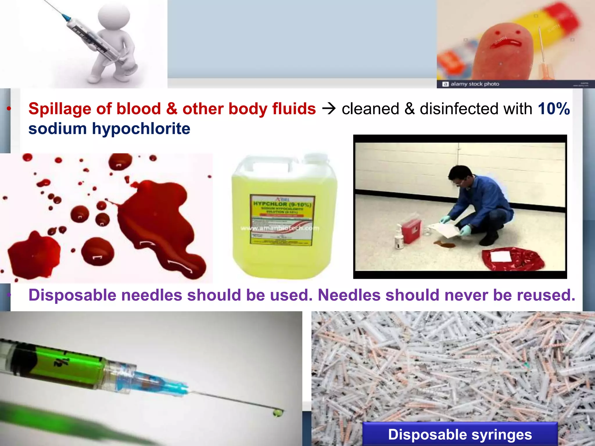 Needle stick injury Prevention and Management by Dr. Rakesh Prasad Sah ...