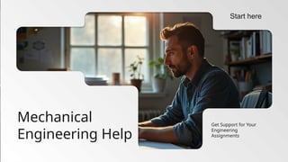 Need Mechanical Engineering Assignment Help Expert Solutions at Your ...