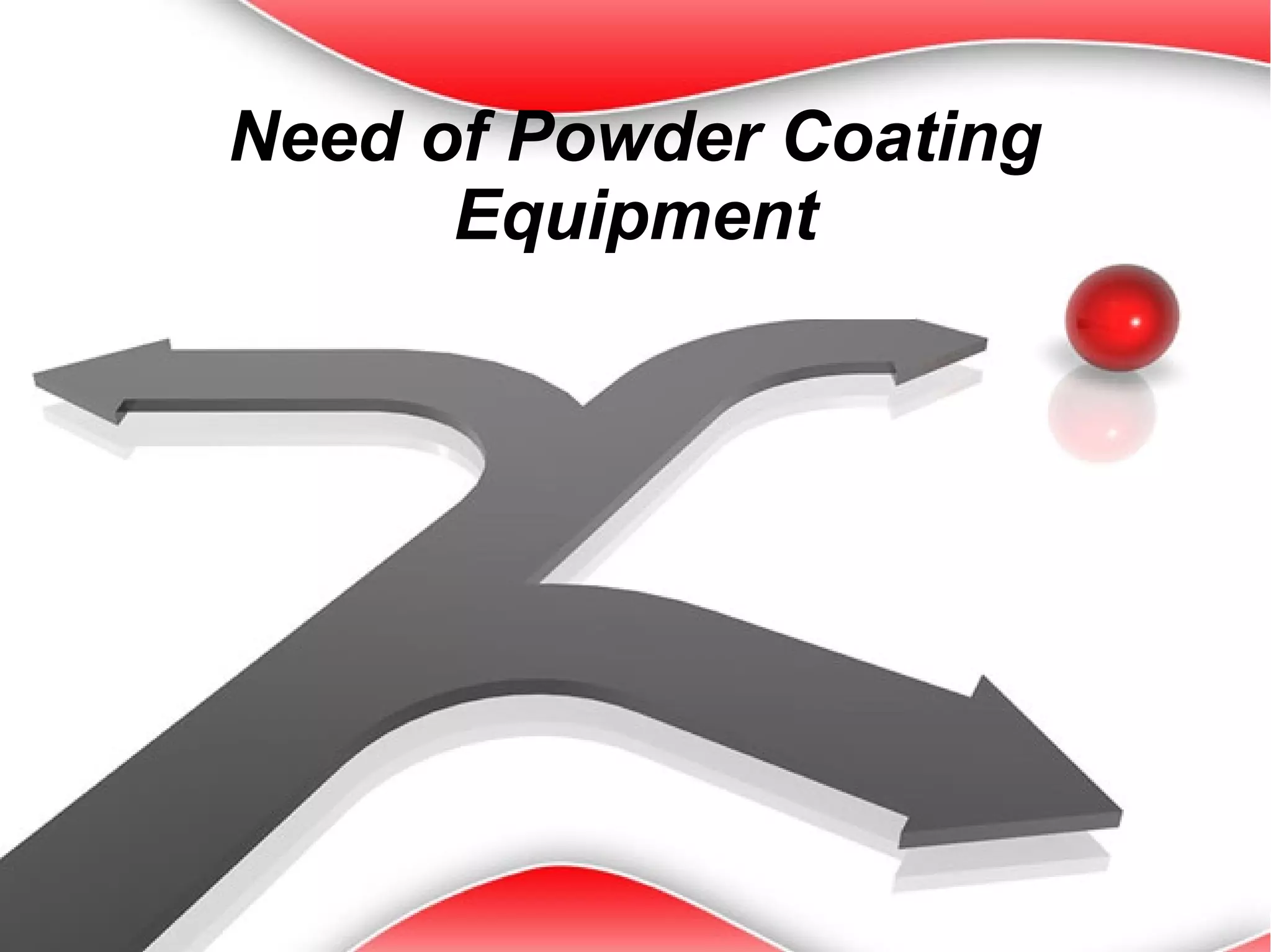 Need of powder coating equipment PPT