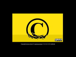 "Copyright license choice" by opensourceway is licensed under CC BY-SA
 