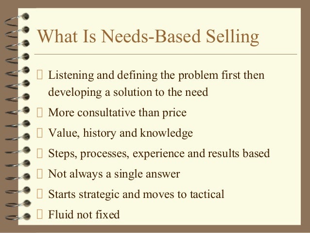 NEED BASED SELLING PDF DOWNLOAD NEED BASED SELLING PDF DOWNLOAD