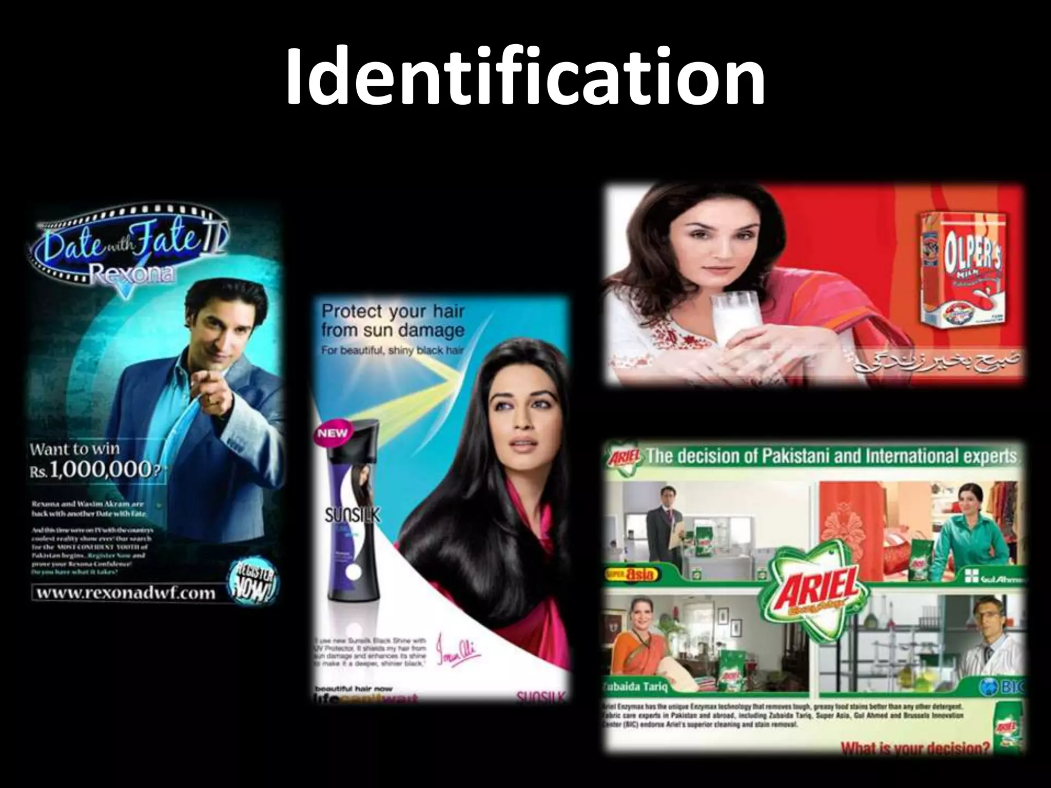 Identification
 