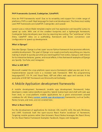 Need to Know about what is A Framework In Programming.pdf