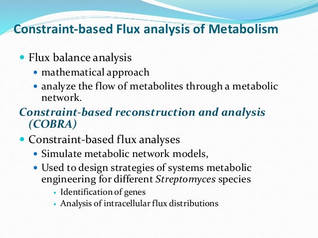 Systems Biology And Biotechnology Of Streptomyces Species