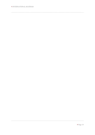  INTERNATIONAL BUSINESS
 Page 18
 