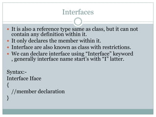 Object-oriented programming | PPTX