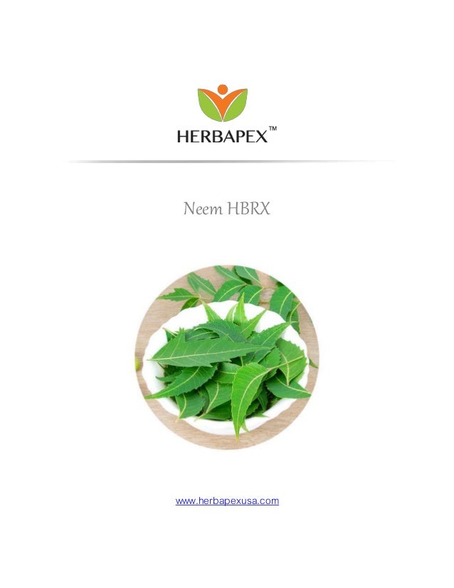 Neem supplement