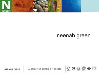 neenah green 