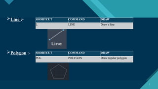 Polygon Command Drawing study on auto cad and its tools and advantage | PPTX