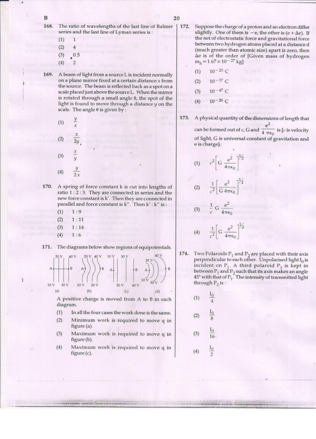 Neet 2017questionpapercodeb