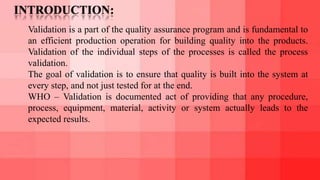 PROCESS VALIDATION OF AN OINMENT AND LIQUID ORALS | PPTX