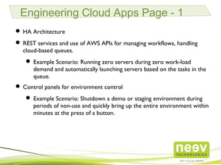 Neev cloud services with AWS | PPTX