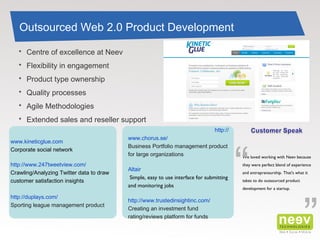 Neev corporate ppt | PPT