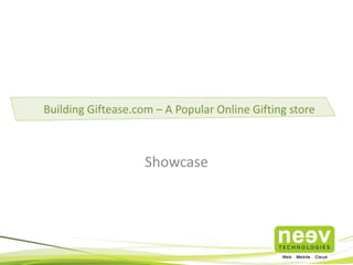 Magento-based Development of
India's first Health Exchange Website
URL: www.zigy.com
 