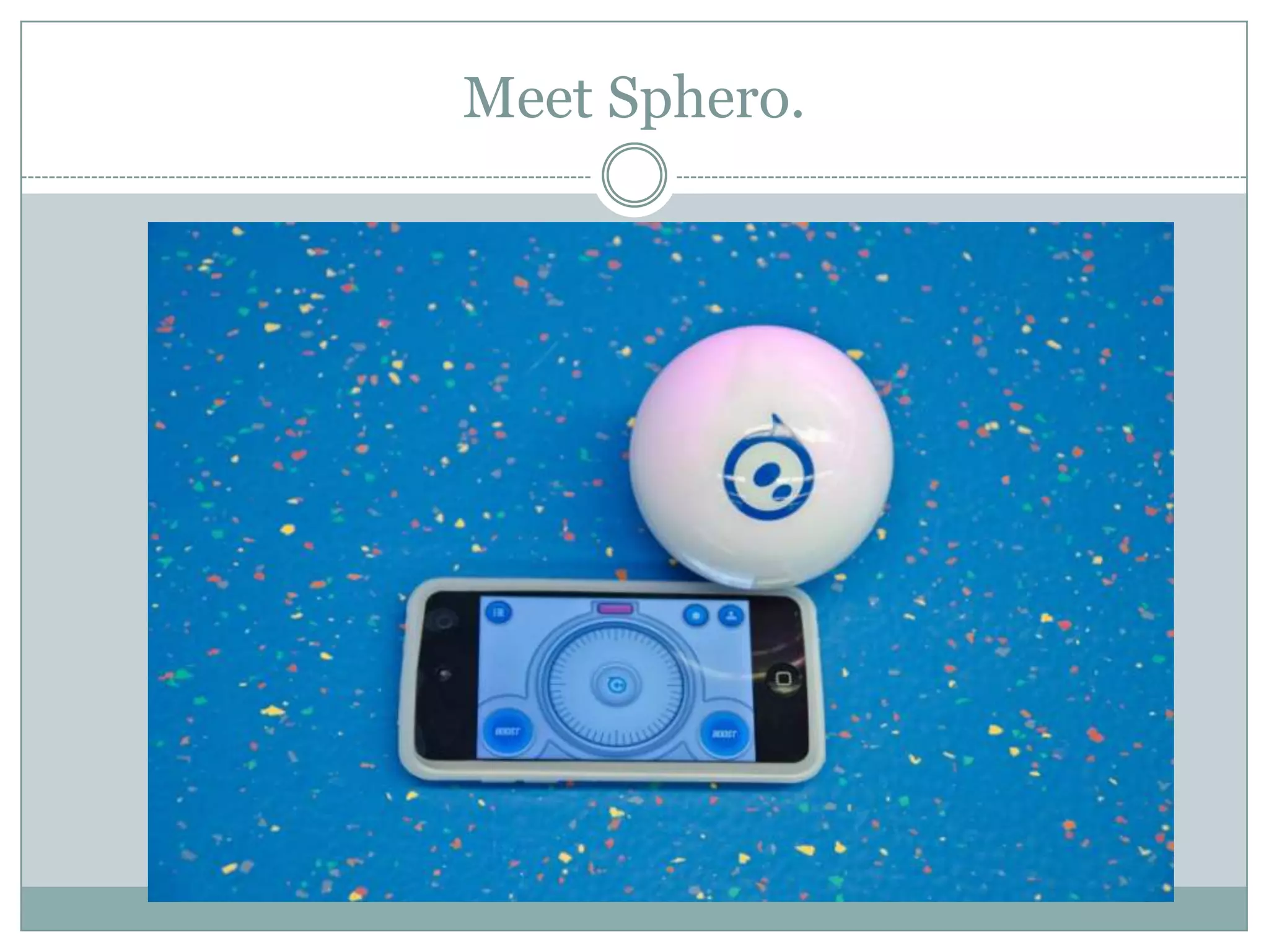 Meet Sphero.
 