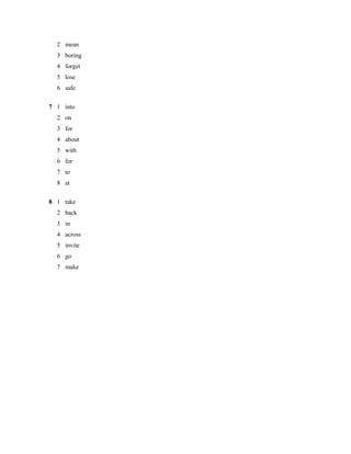 NEF – PI – END OF COURSE TEST - VOCABULARY | DOC