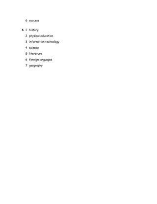 NEF – PI – FILE TEST 10 - VOCABULARY | DOC