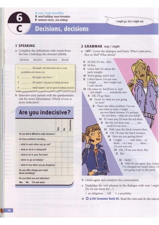 NEW ENGLISH FILE Pre Intermediate (unit 6)