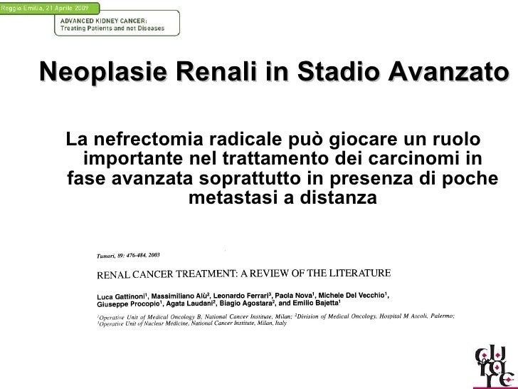 Nefrectomia Citoriduttiva