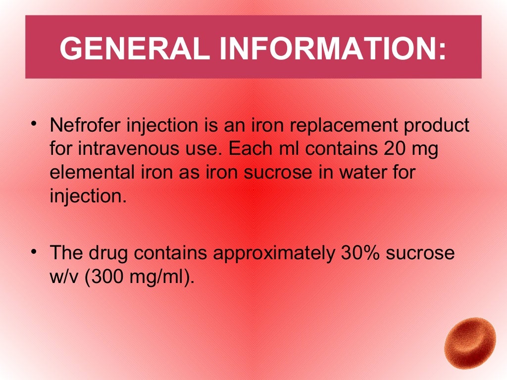 Iron Sucrose