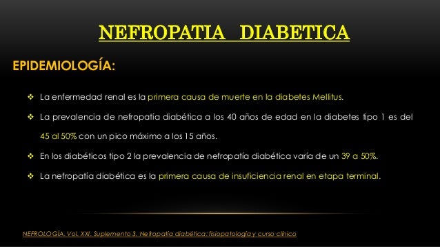 NEFROLOGIA CLINICA: Nefropatia diabetica NEFROLOGIA CLINICA: Nefropatia diabetica