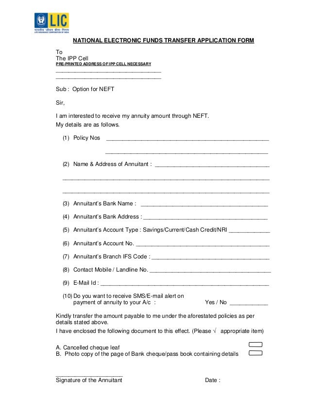 lic form download lic agent bangalore 9972660645 lic neft form