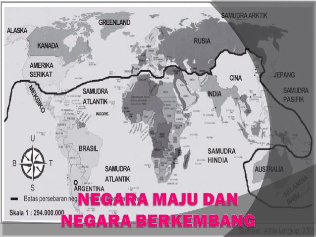 Gambar Peta Negara Berkembang Dan Negara Maju - Tempat ...