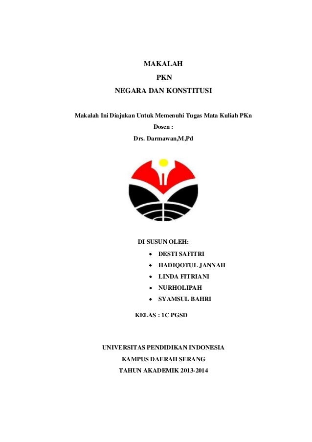 Negara Dan Konstitusi