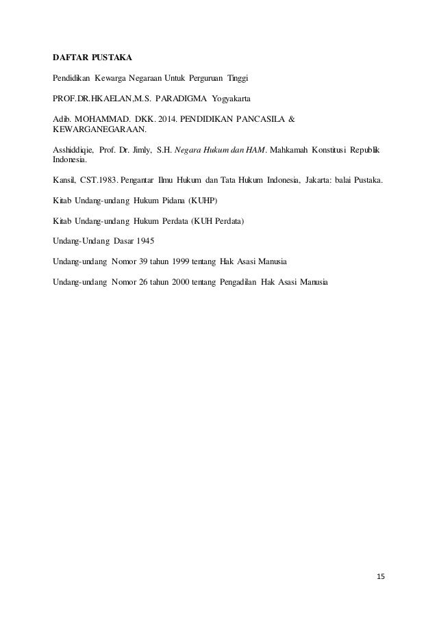Negara Hukum Dan Ham