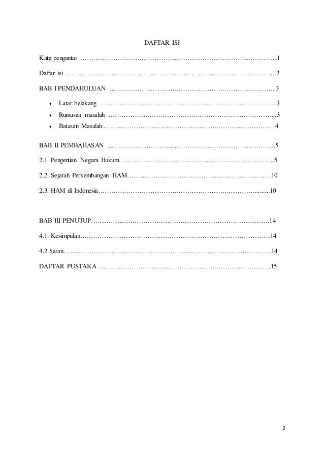 Negara Hukum Dan Ham