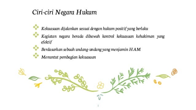 Negara Hukum Dan Hak Asasi Manusia