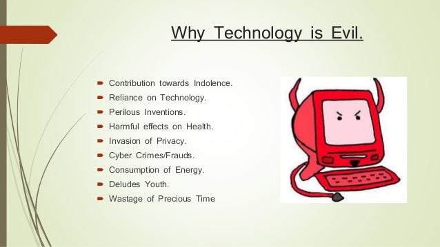 Negative Effects Of Technology