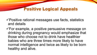 Negative and positive persuasive language | PPTX