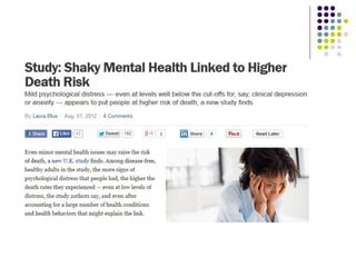 Negative emotion and health why do we keep stalking bears, when we only find scat in the woods 