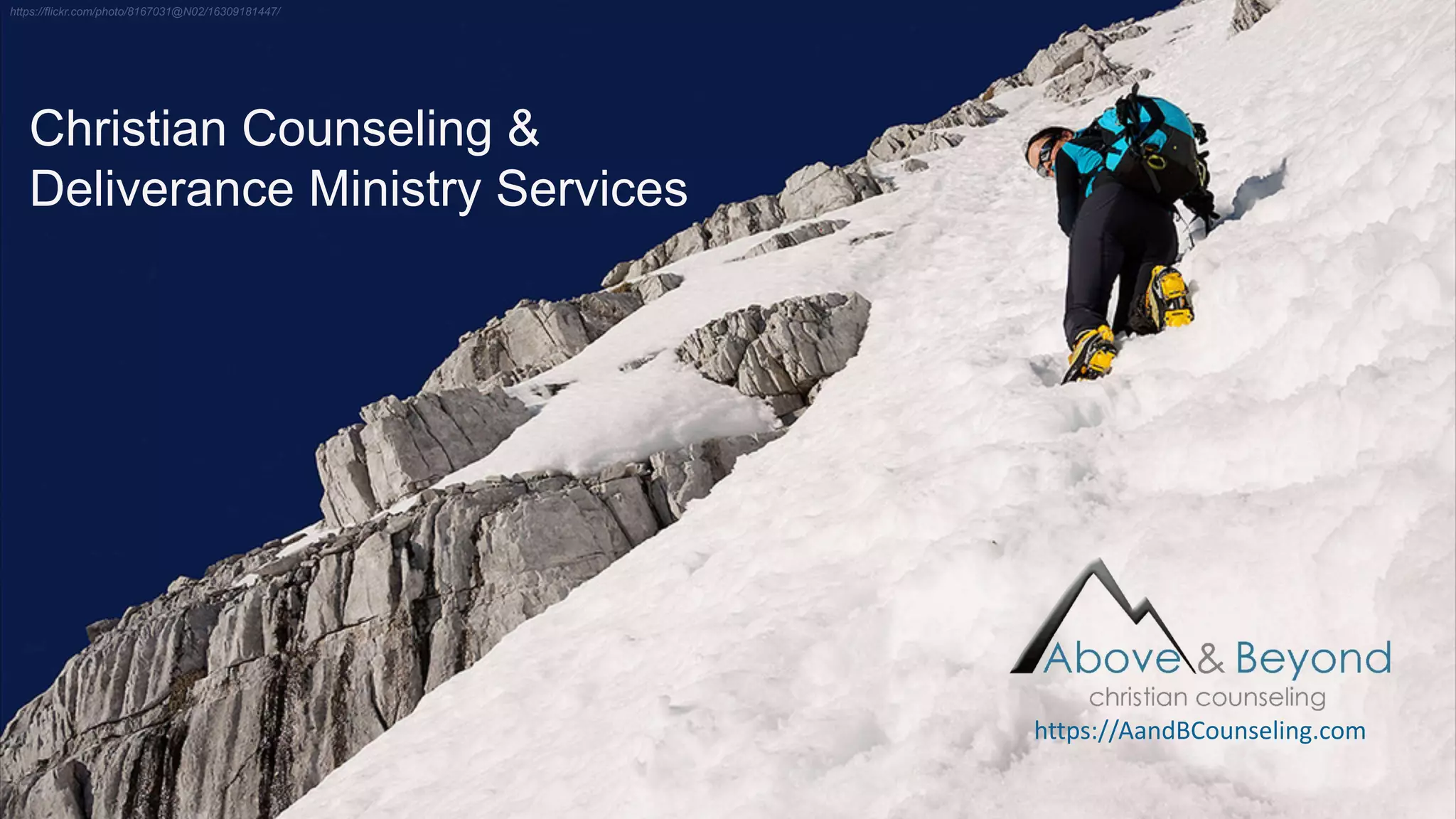 https://AandBCounseling.com
Christian Counseling &
Deliverance Ministry Services
 