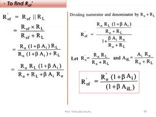 Prof. Yeshudas Muttu 99
• To find Rof’
 