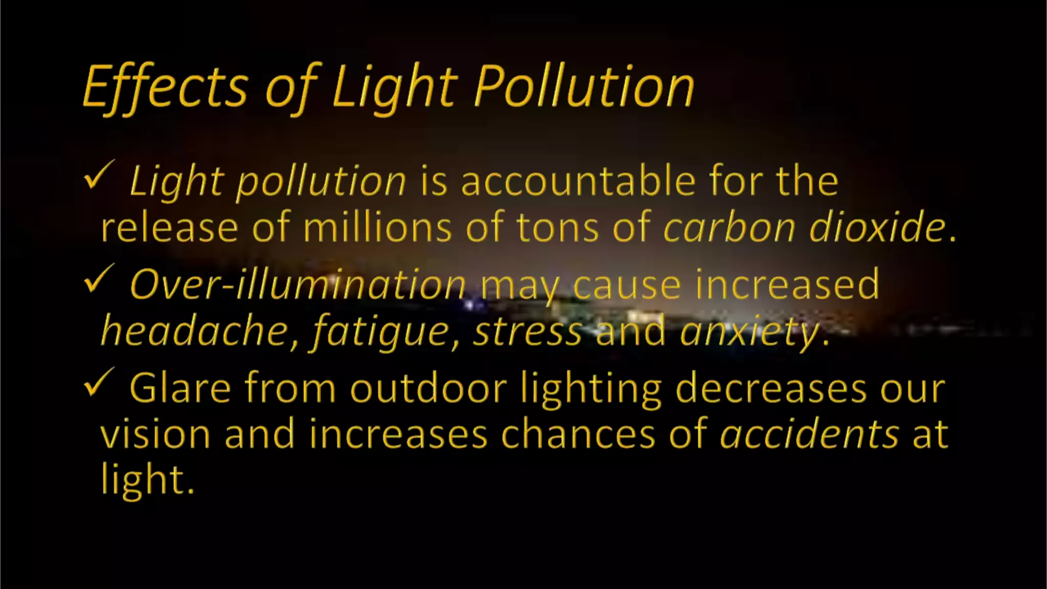 Negative Impacts Of Pollution On Environment