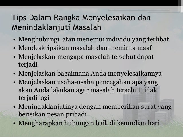 Negative messages Komunikasi Bisnis Negative messages Komunikasi Bisnis