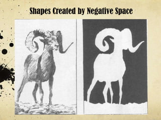 Shapes Created by Negative Space 